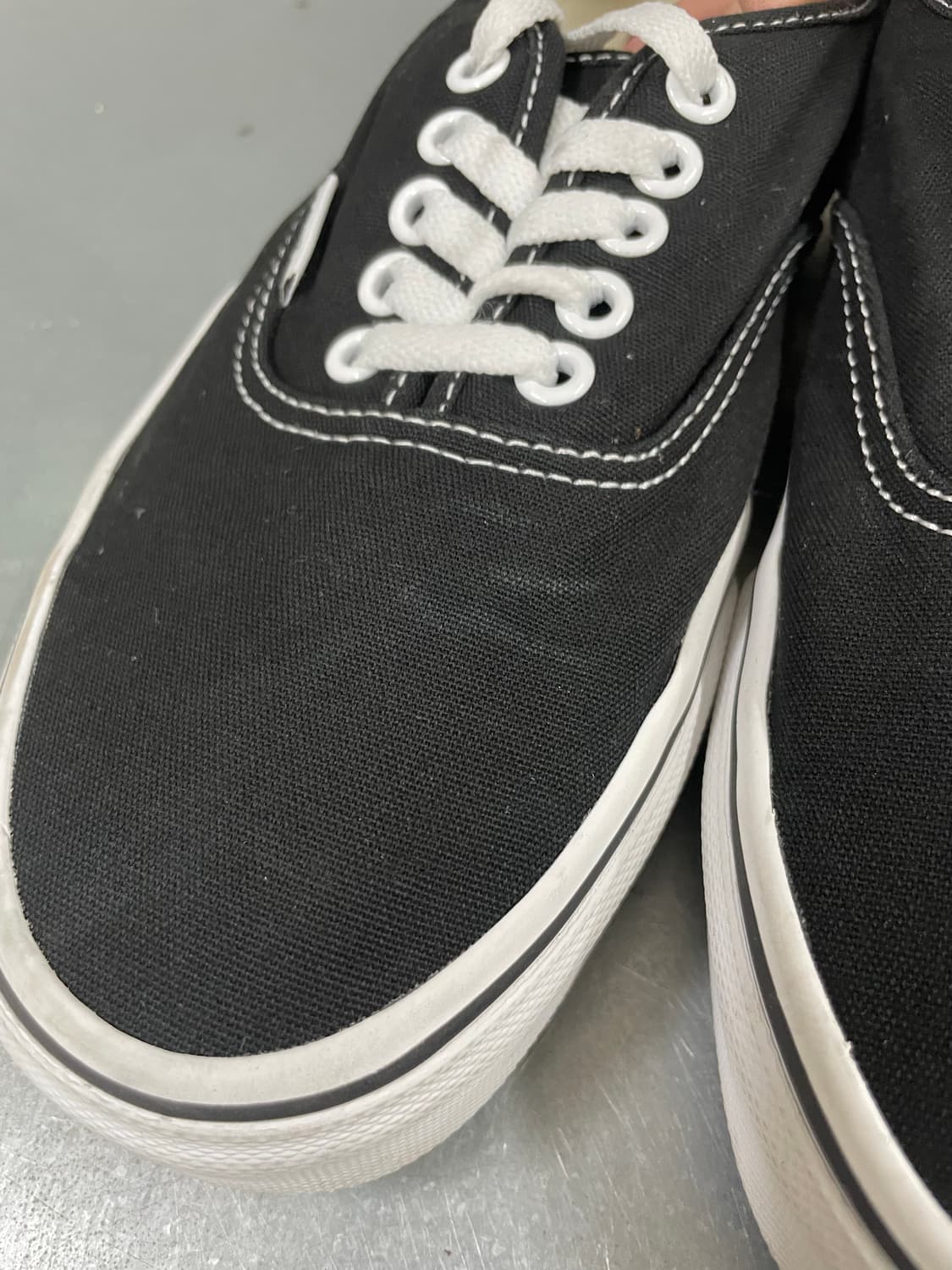 반스 어센틱 블랙 화이트 265 상품이미지7