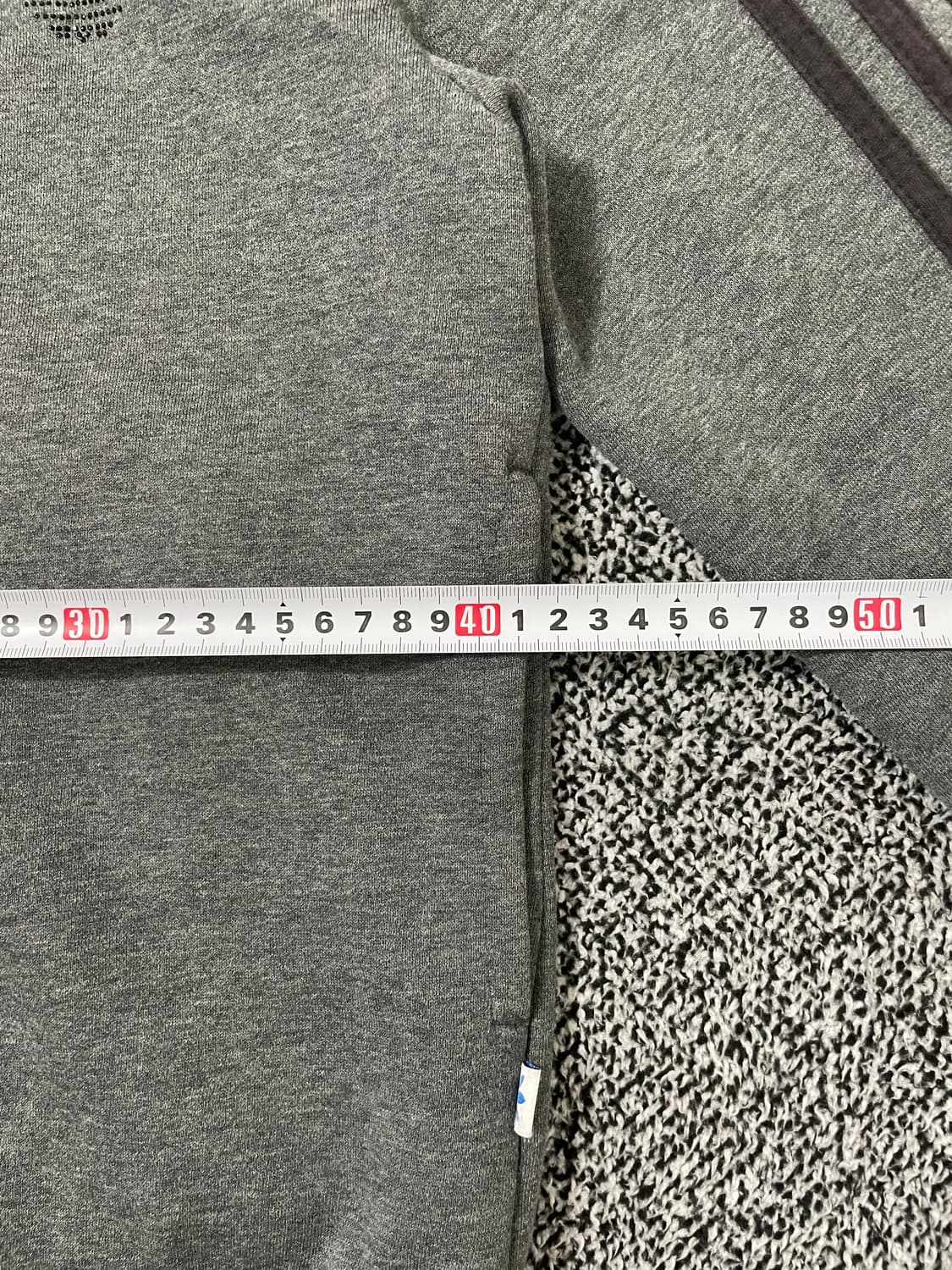 빈티지9. 아디다스 스터드 큐빅 트레포일 후드티셔츠 기모 Y2K 핀터깔 상품이미지6