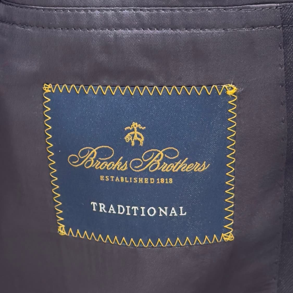 브룩스브라더스 트레디셔널 핏 아웃포켓 금장 네이비 블레이저 상품이미지8