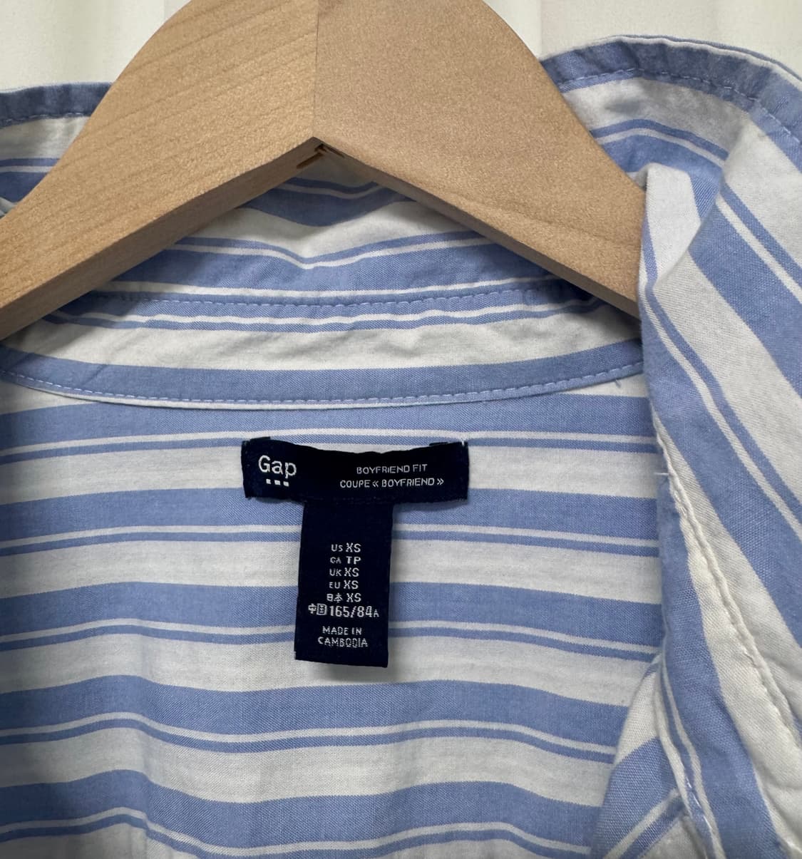 GAP 갭 스트라이프 셔츠 새상품급 상품이미지7