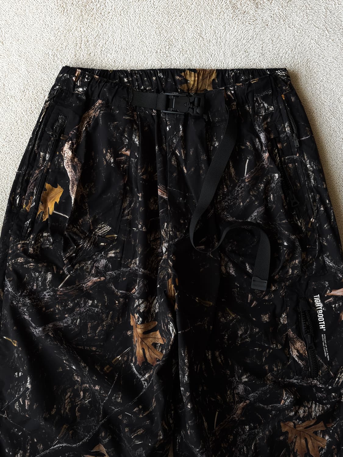 TIGHTBOOTH 리얼트리카모 벨티드 이지 스케이터 팬츠 상품이미지3