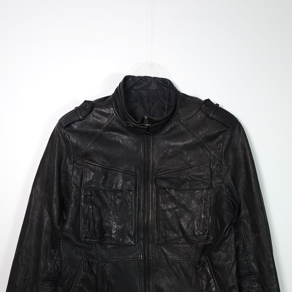 빈티지 램스킨 라이더 자켓 L 상품이미지2