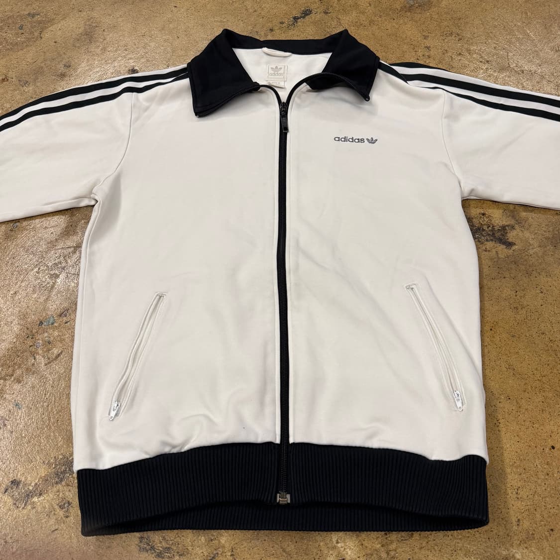 아디다스 흰검 화이트 베켄바우어 져지 트랙탑 95 상품이미지3