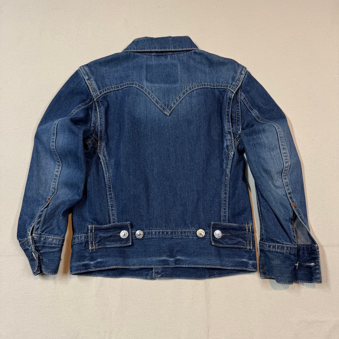 S) 리바이스 아이코닉 데님자켓 TYPE 1 진청 데님 청자켓 상품이미지6