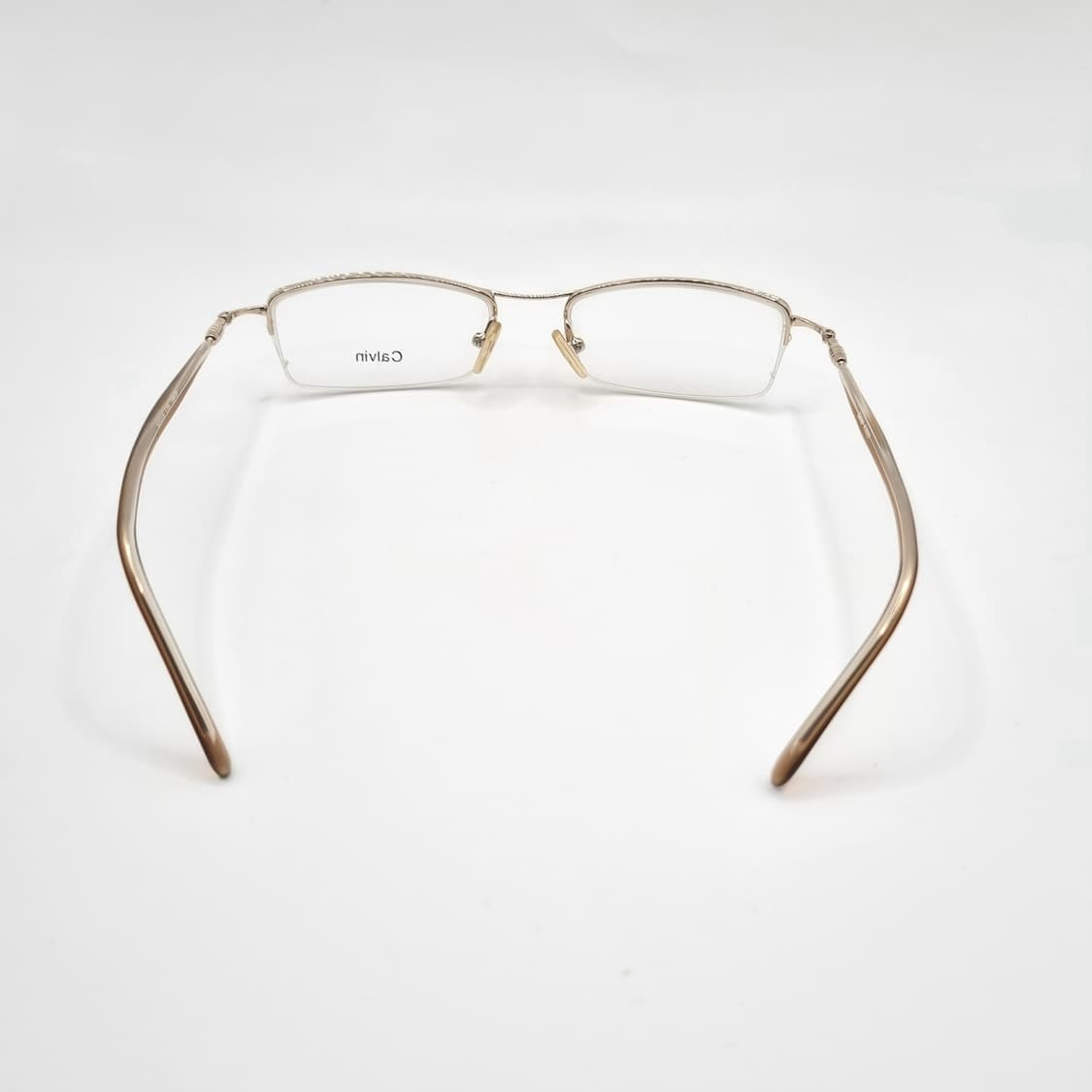 데드스탁 반무테 골드사각 포인트안경 357 상품이미지5