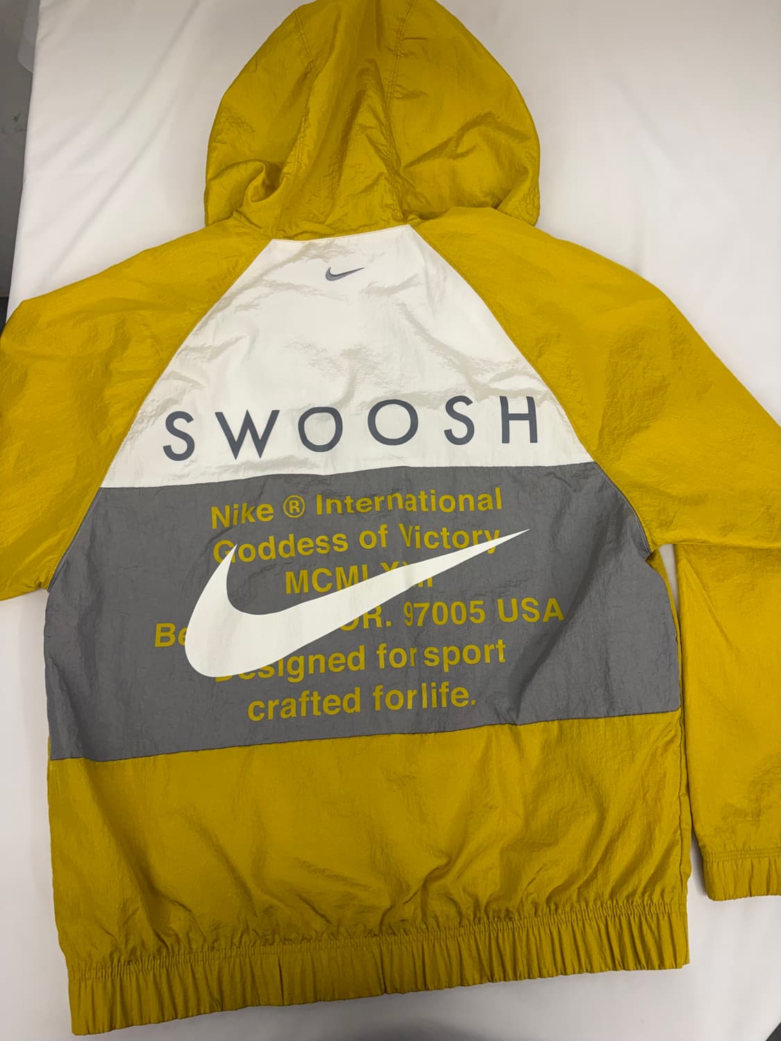 [M] 나이키 더블스우시 바람막이 옐로우 상품이미지5