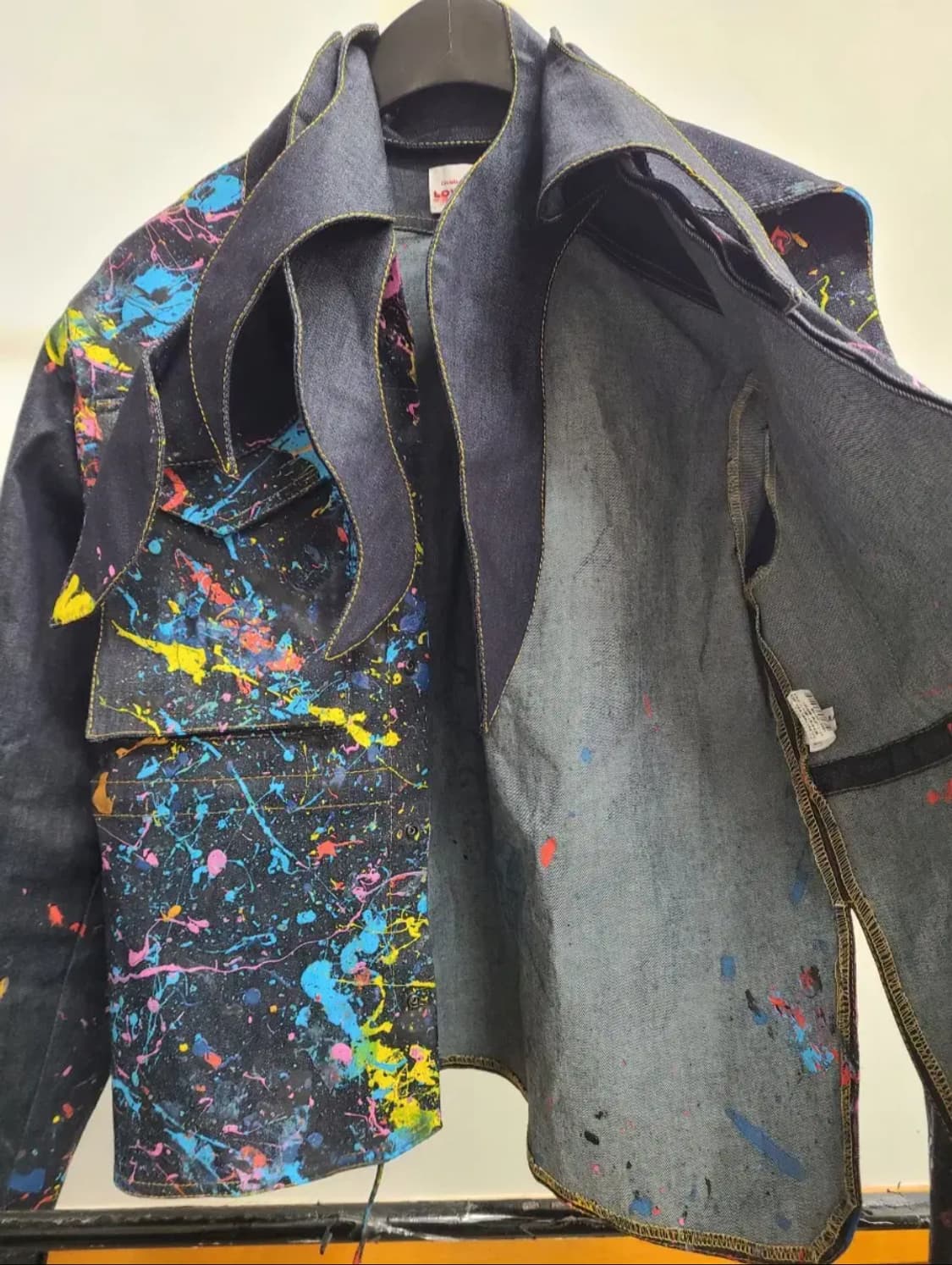 찰스제프리 러버보이 페인팅 데님 자켓 상품이미지2