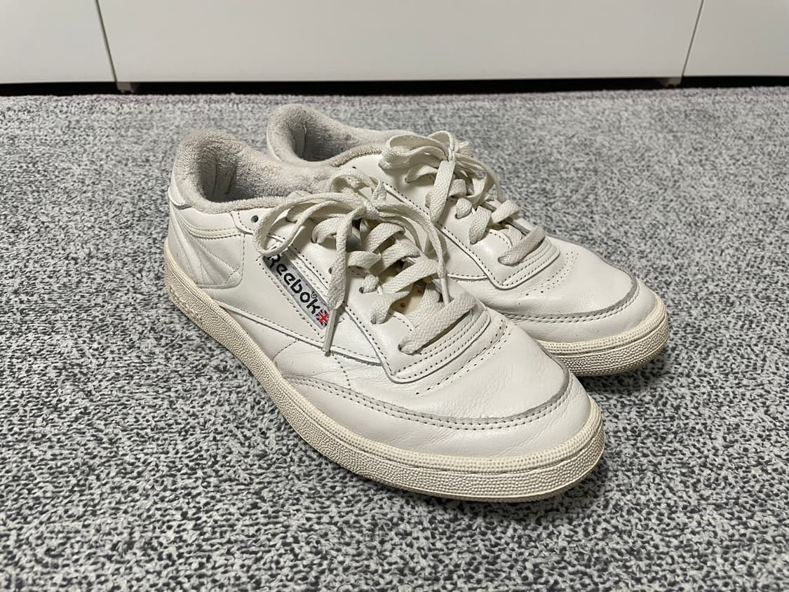 리복 클럽c 85 빈티지 초크 블랙 상품이미지2