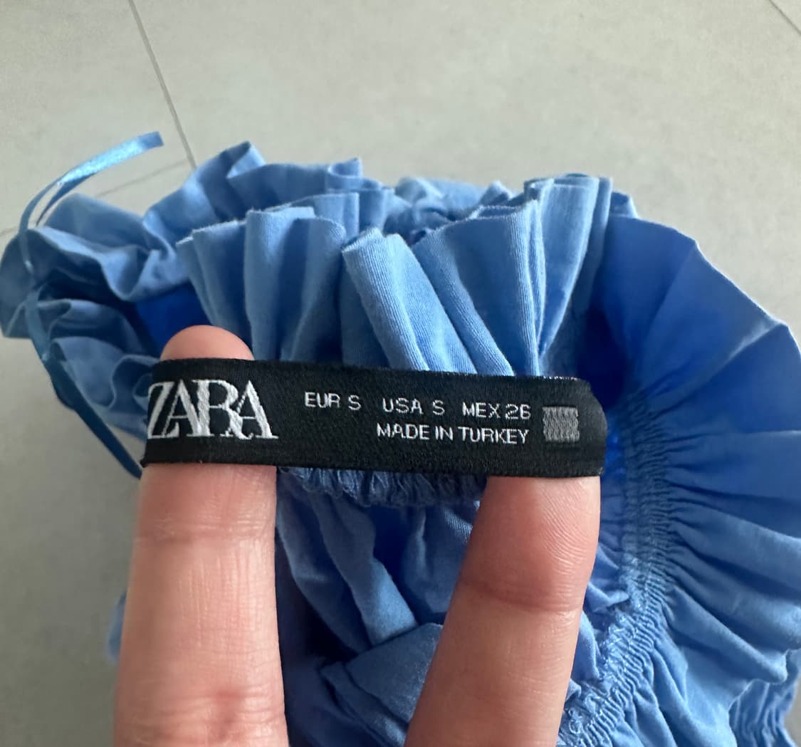 zara 오프숄더 상품이미지3