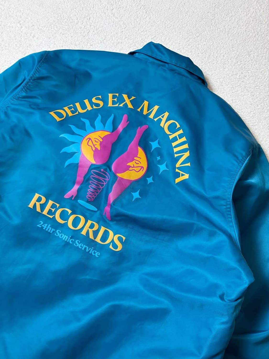 데우스 DEUS 새틴 소닉 코치 자켓 PN7428 상품이미지7