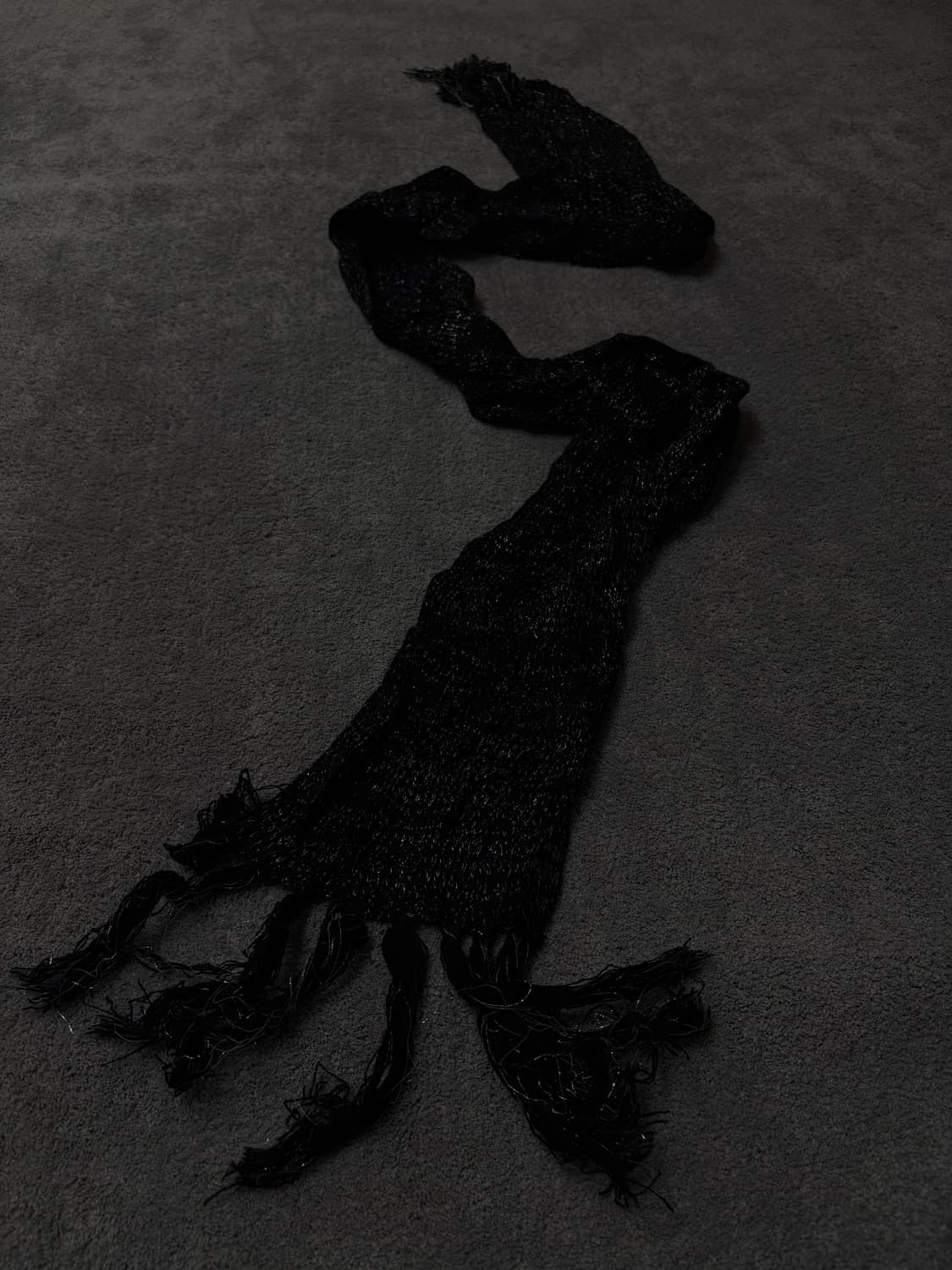 Vintage y2k punk grunge mood scarf 상품이미지1