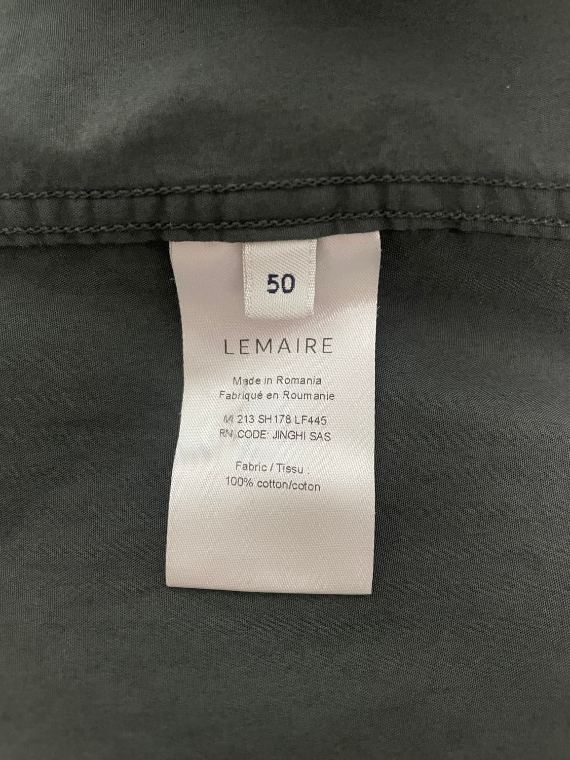 르메르 트렌치 셋업 50/48 딥포레스트 상품이미지5