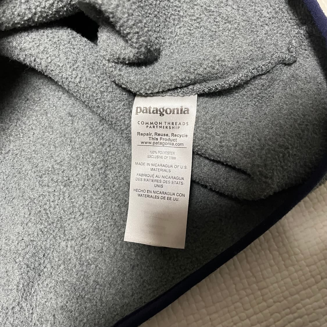 파타고니아 신칠라 니켈 네이비 상품이미지4