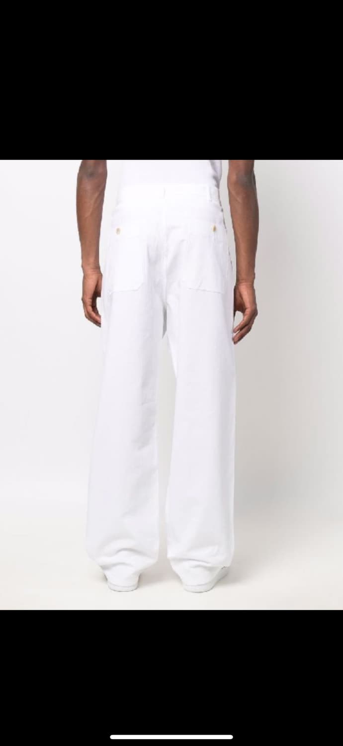 오라리 헤비 치노 벨티드 팬츠 화이트 5 상품이미지2