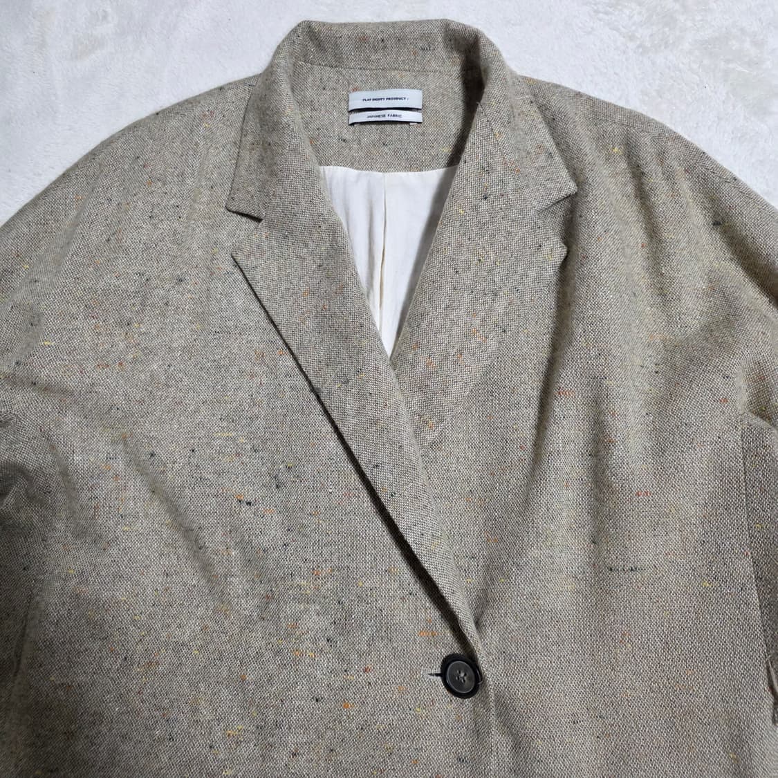 (F)여성 플랫80 울 코트 봄가을 상품이미지2