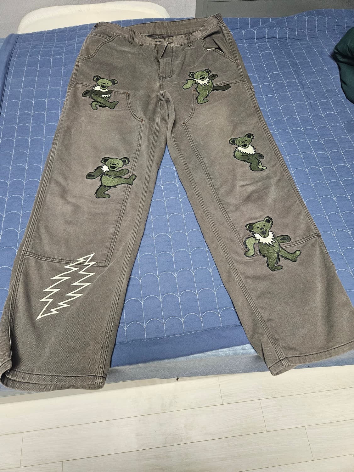 디네댓 그레이트풀 데드 라이트닝 바지 상품이미지1