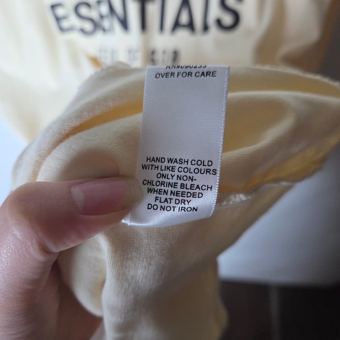 [ESSENTIALS] 에센셜 피어오브갓 프린팅 롱슬리브 상품이미지7