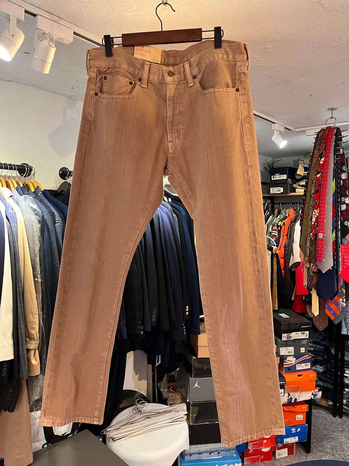 데님앤서플라이 랄프로렌 슬림 진 32X30 (Vivo Tan) 상품이미지1