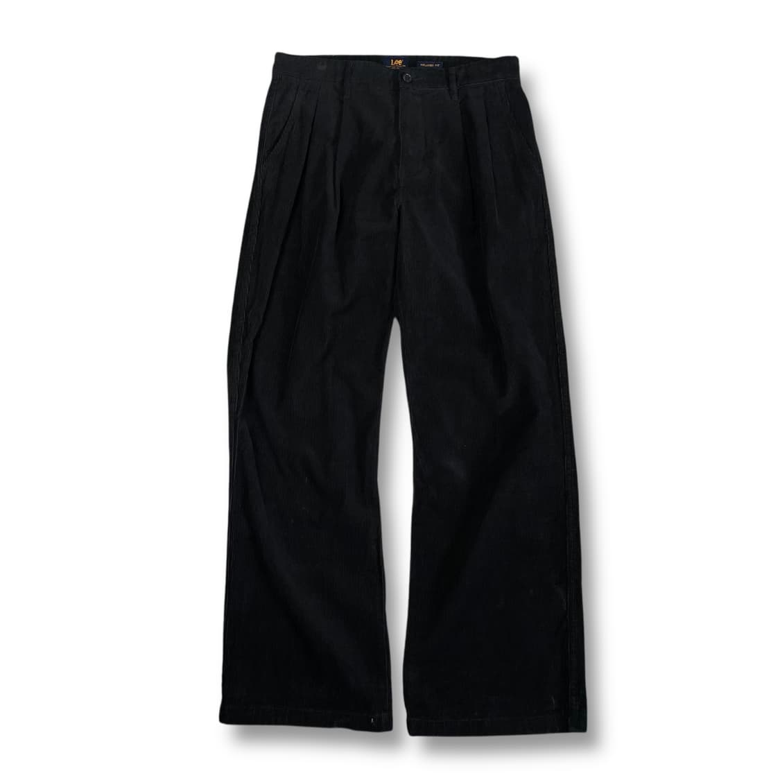 (32) Lee 블랙 골덴 팬츠 릴렉스드 핏 상품이미지1