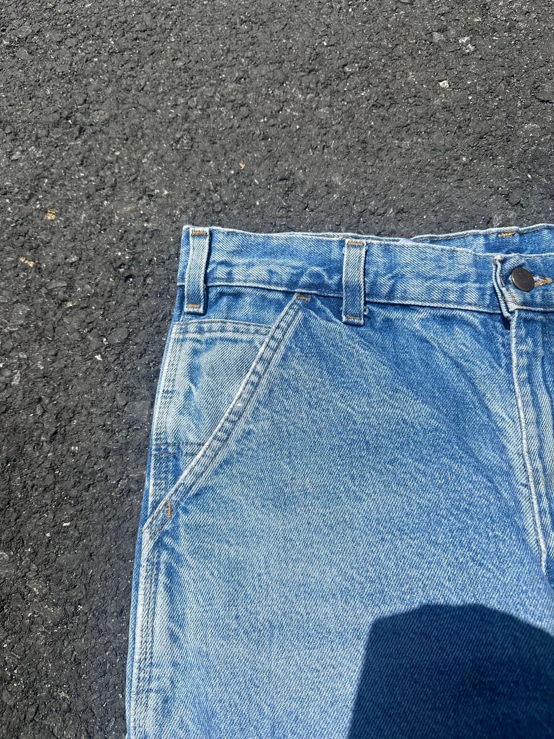 00’s Carhartt washed work denim pants 상품이미지5