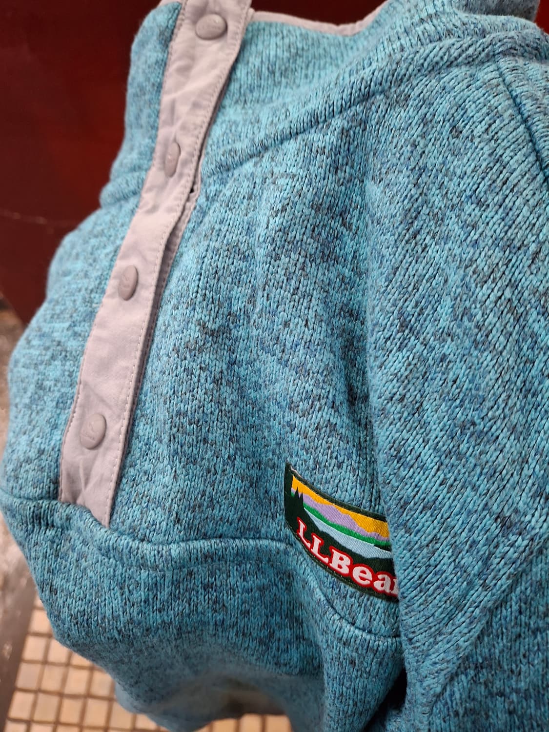 Llbean 엘엘빈 스냅 풀오버  후리스 상품이미지1