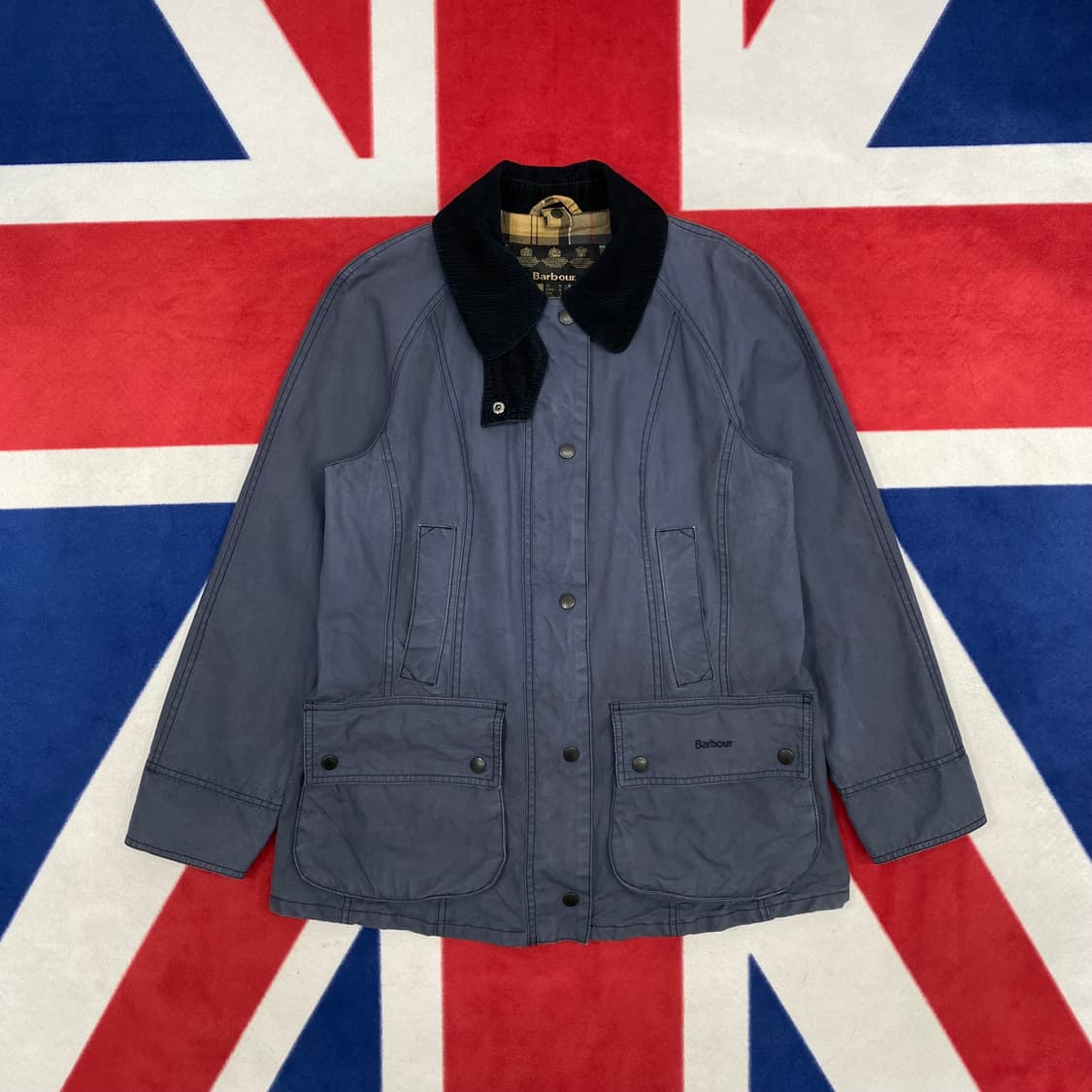 바버 비드넬 자켓 uk10 실측 55-66 상품이미지1