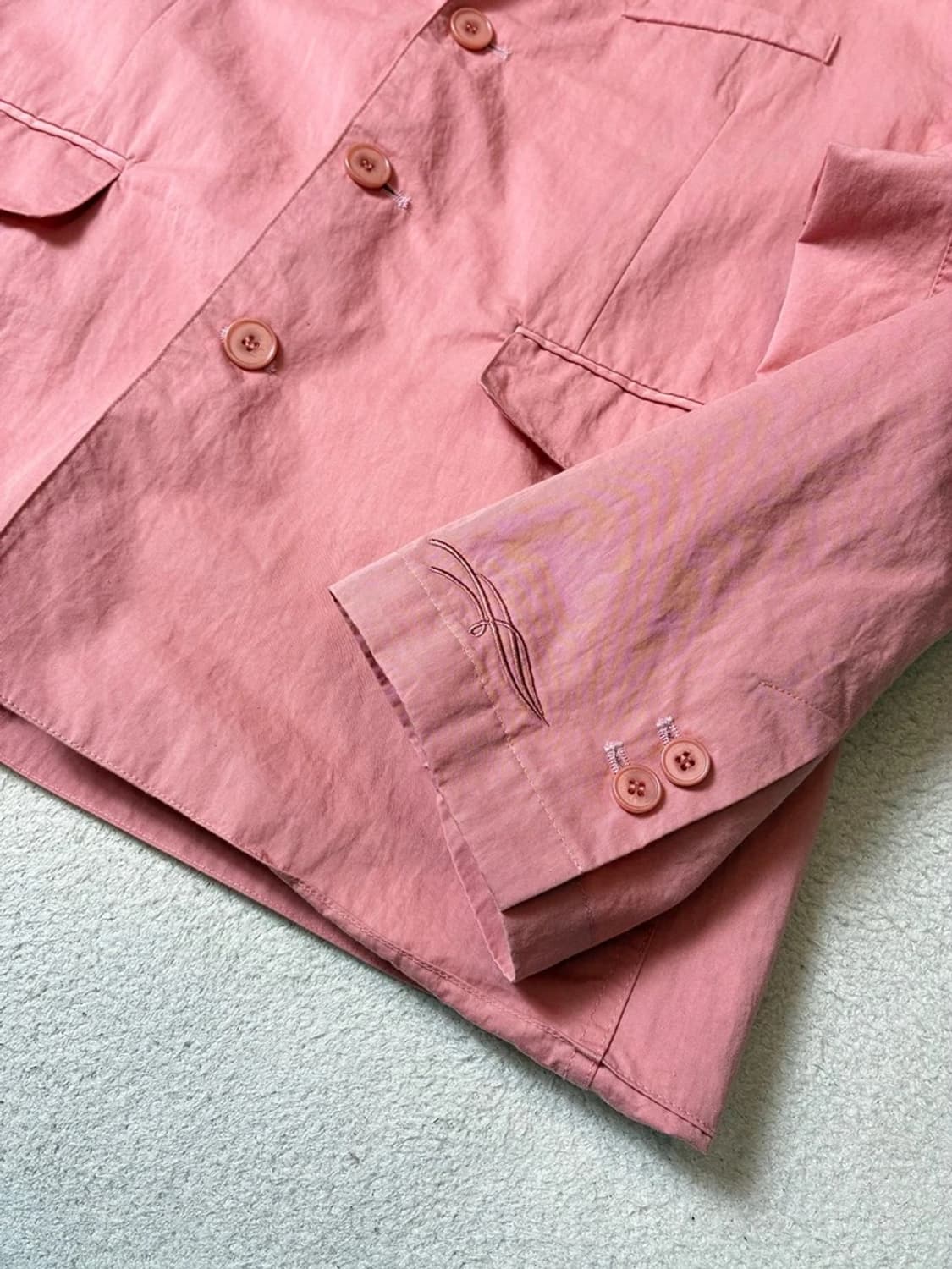 노매뉴얼 AW 쓰리버튼 핑크 블레이저 PN7777 상품이미지8