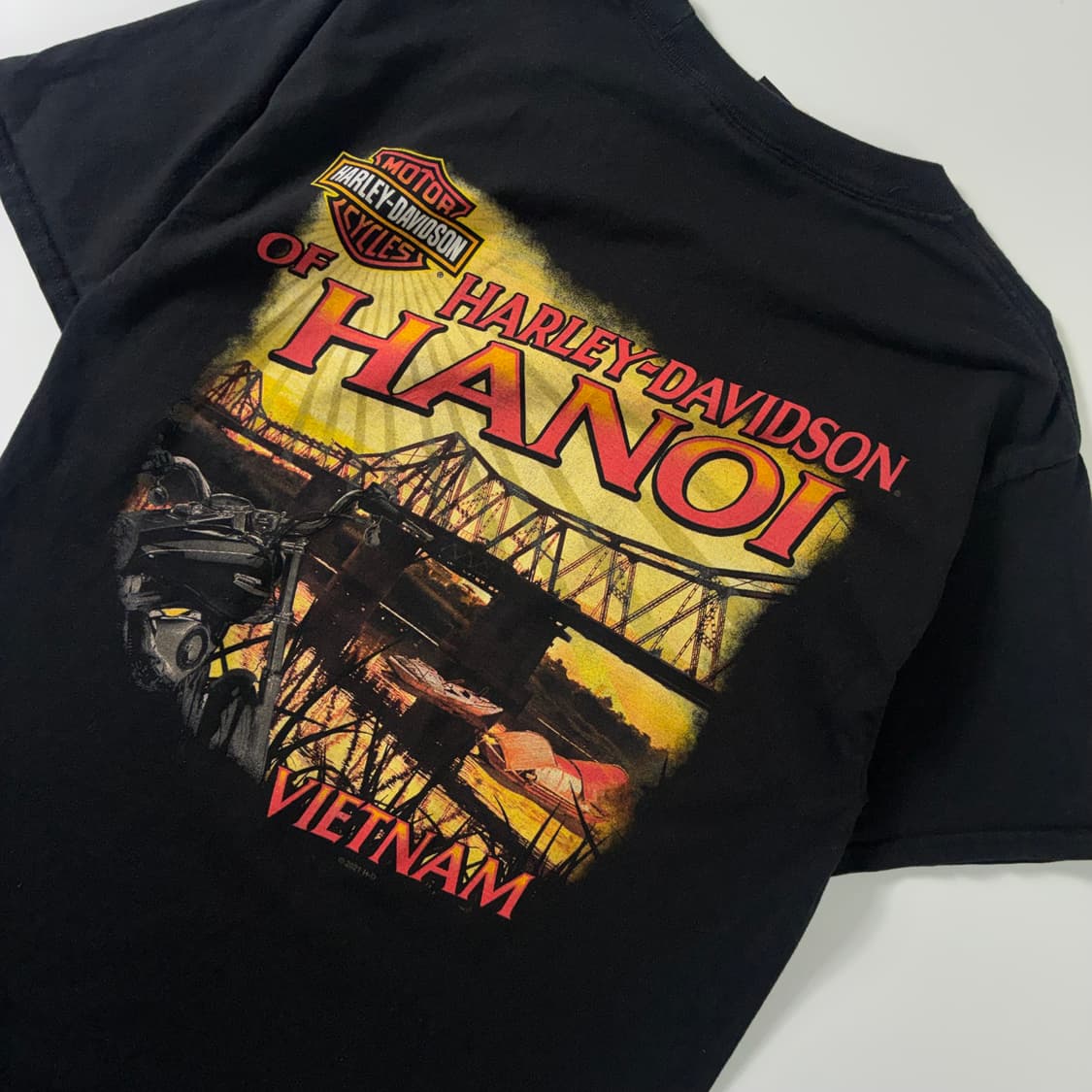 Harley davidson  할리 데이비슨 00,s Y2K 반팔티  상품이미지6