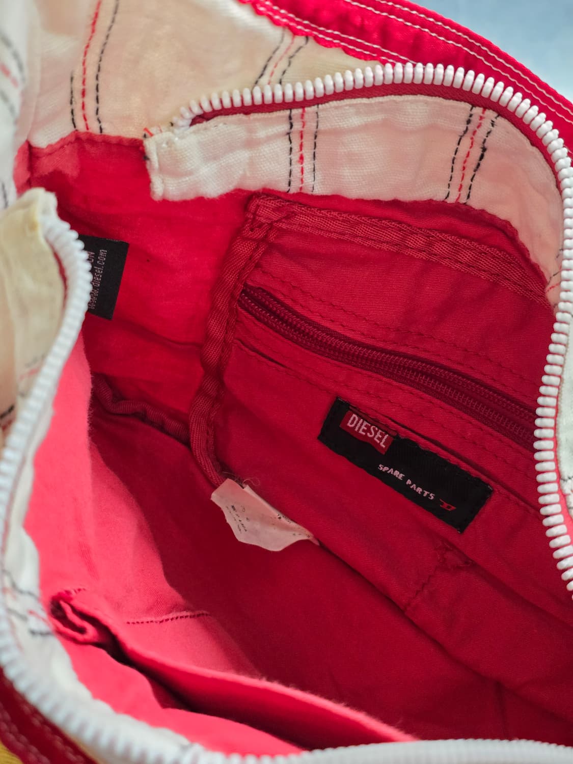 Diesel 디젤 린넨 우먼스 토트백  상품이미지8