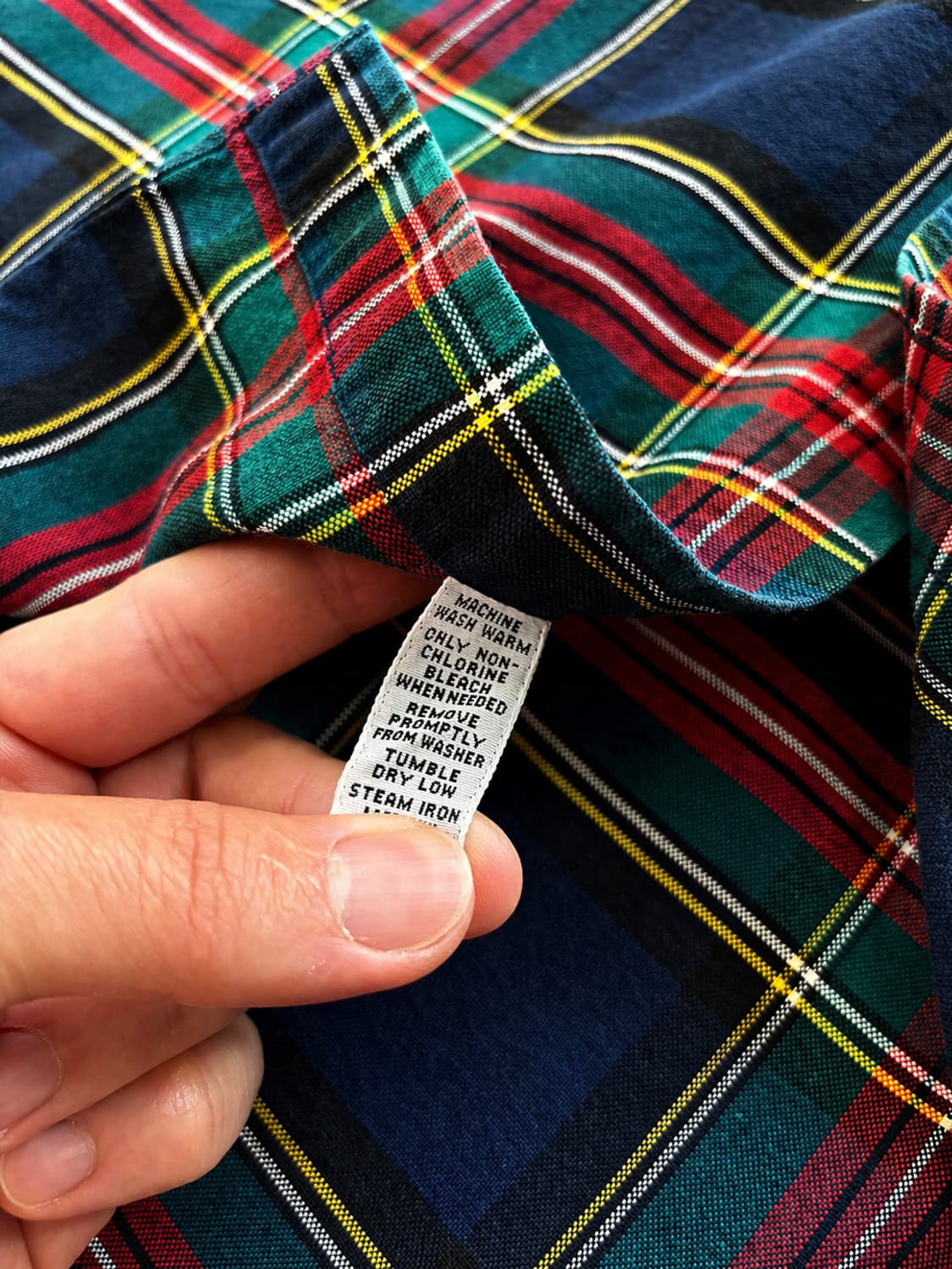 90s 폴로 랄프로렌 'BLAKE' 체크 셔츠 L(105~108) 상품이미지6