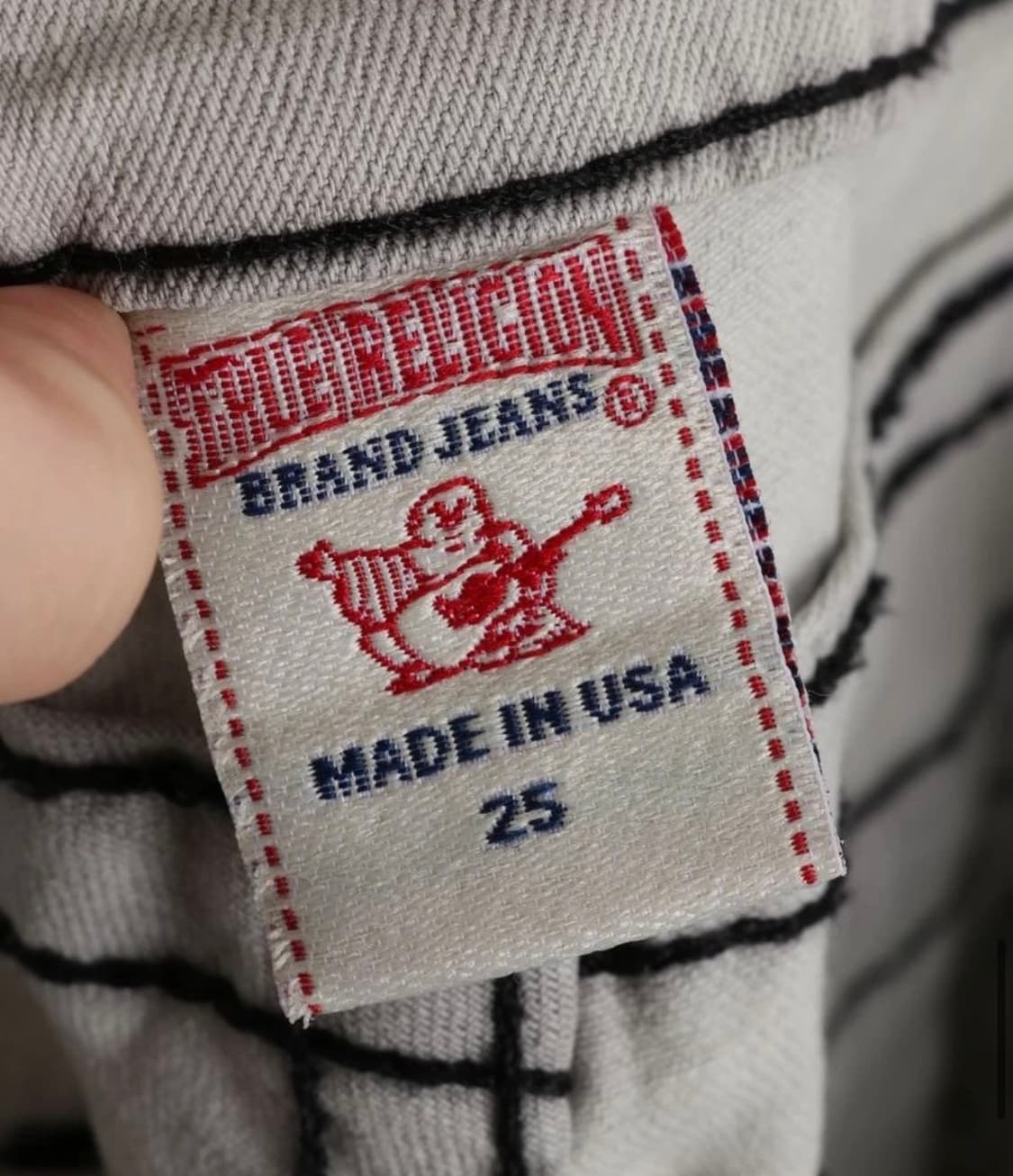 트루릴리젼 로우웨스트 화이트진  상품이미지5