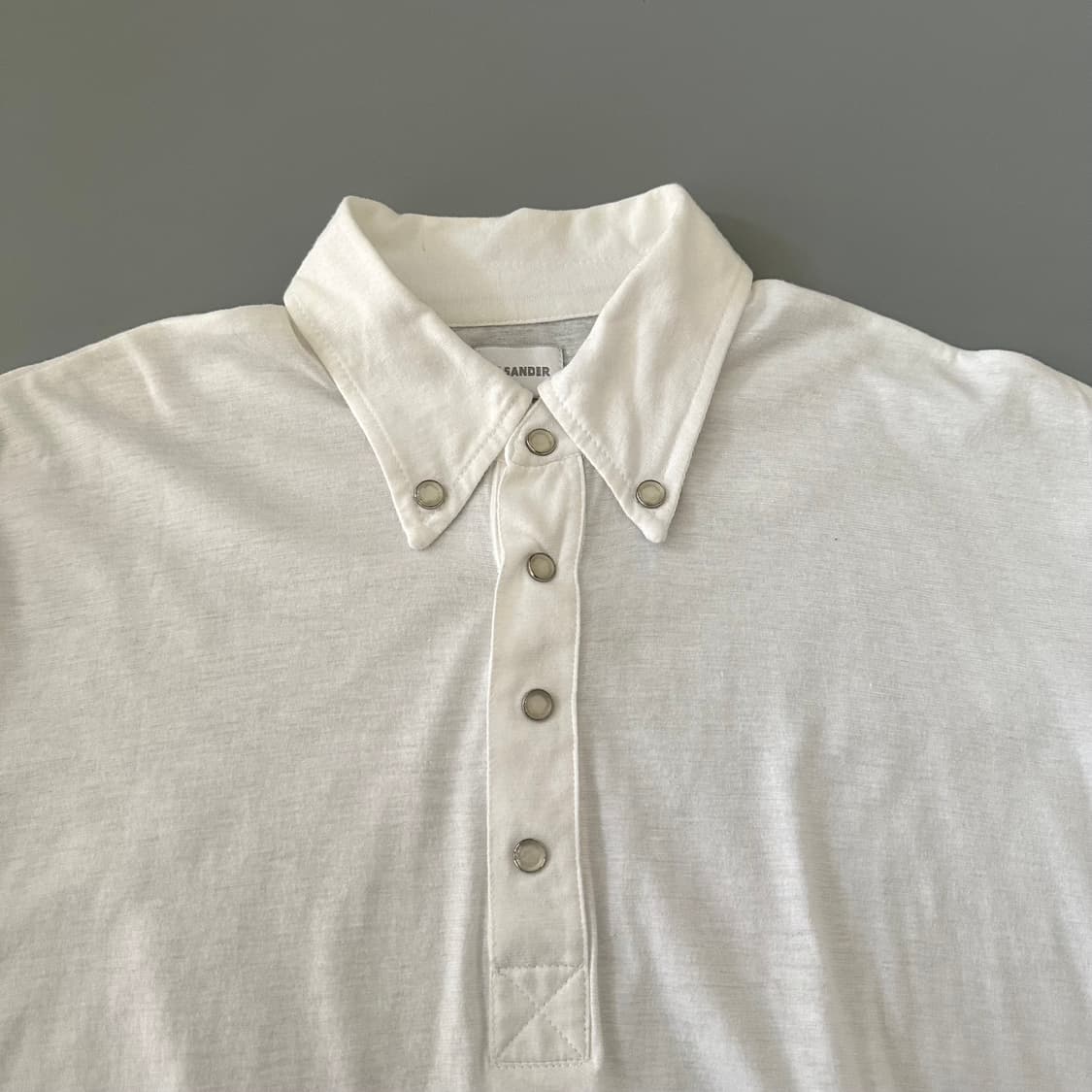질샌더 jil sander 카라 반팔 티셔츠 상품이미지2