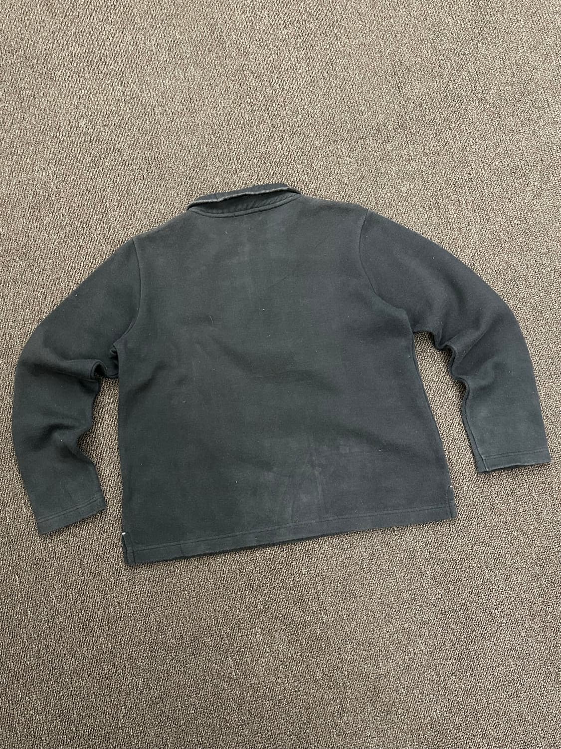 M)맥그리거 빈티지 블랙 하프집업 스웻셔츠 상품이미지3