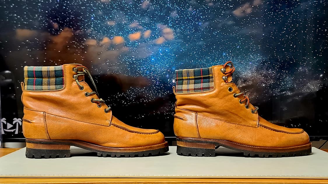 이태리 수제화 잠피에레(Zampiere) 가죽 부츠(265)​, 브라운 상품이미지7