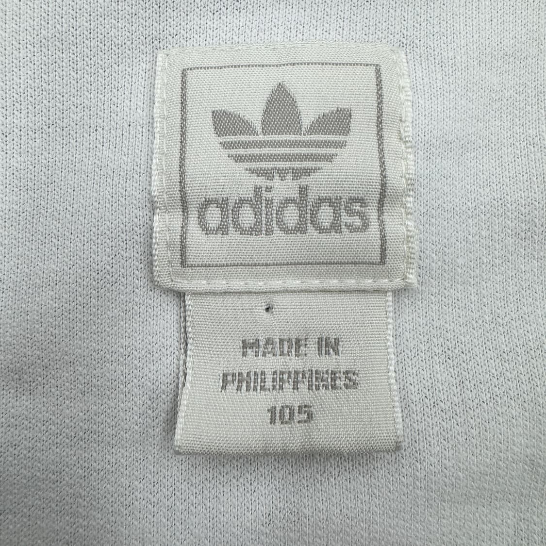 아디다스 파이어버드 화이트 블랙 코튼 트랙탑 져지 상품이미지4