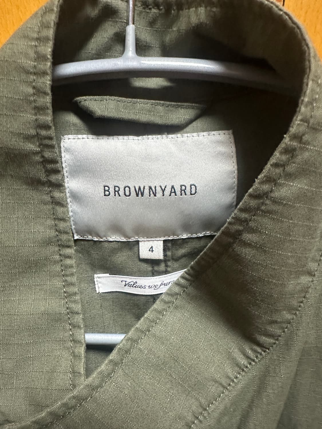 브라운야드 피쉬테일 야상 상품이미지2