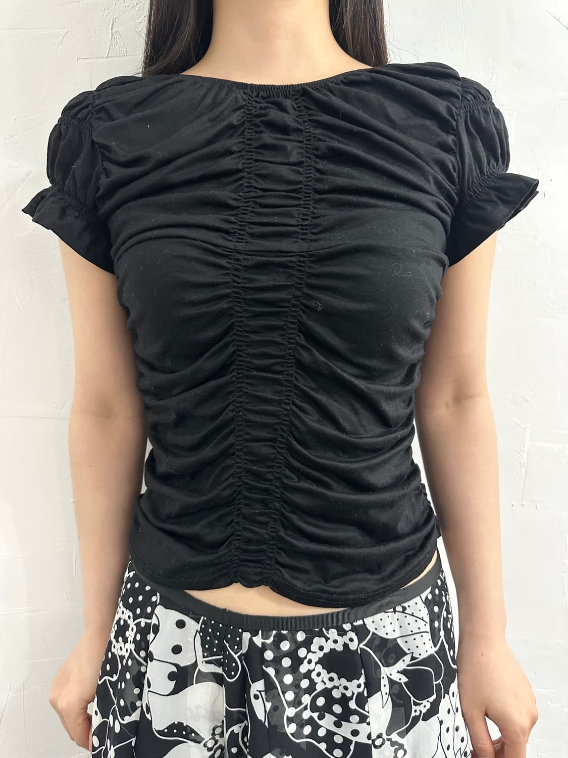 shirring design top 상품이미지3
