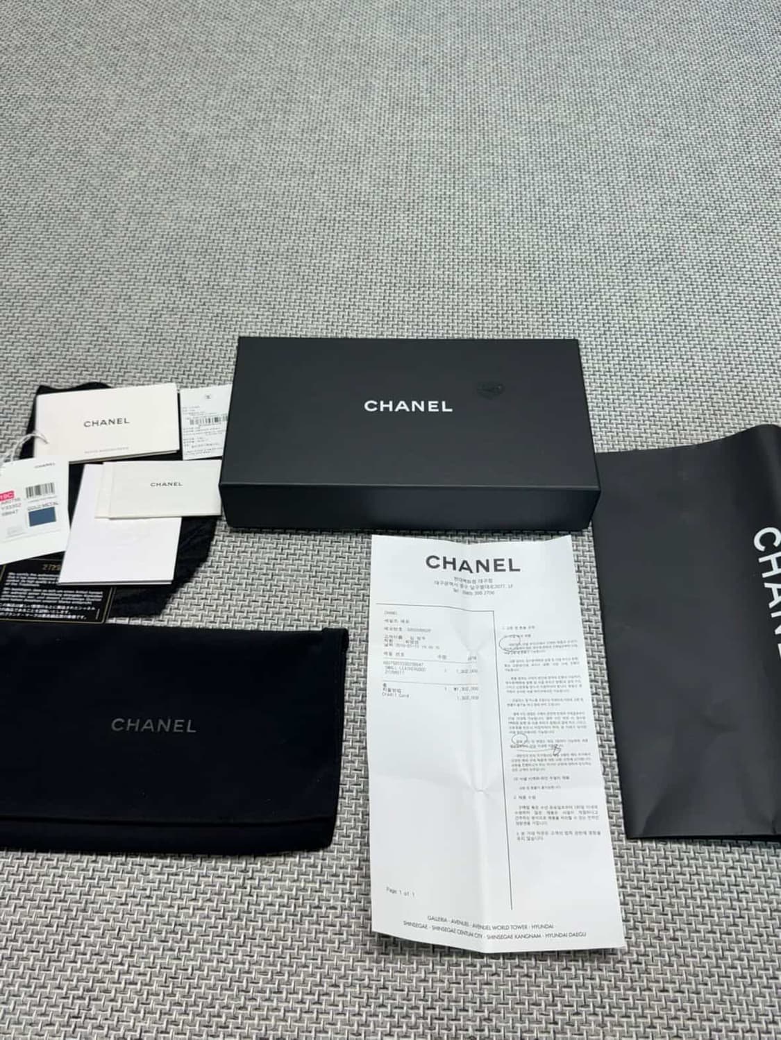 샤넬 27번대 금장 장지갑 상품이미지6