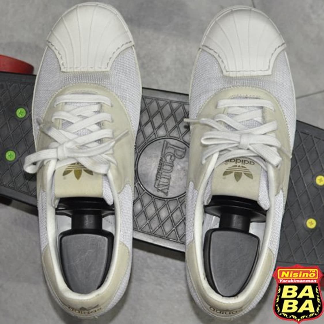 ADIDAS SuperStar Saddle DB(WHITE) 상품이미지3