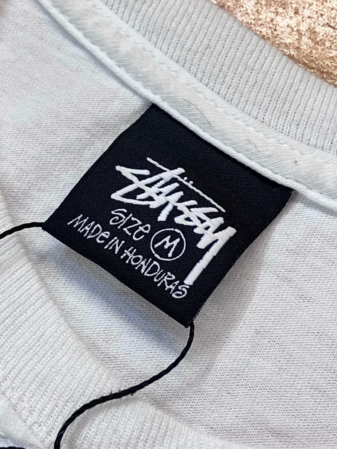 스투시 반팔 티셔츠 화이트 M #csz3518 상품이미지5