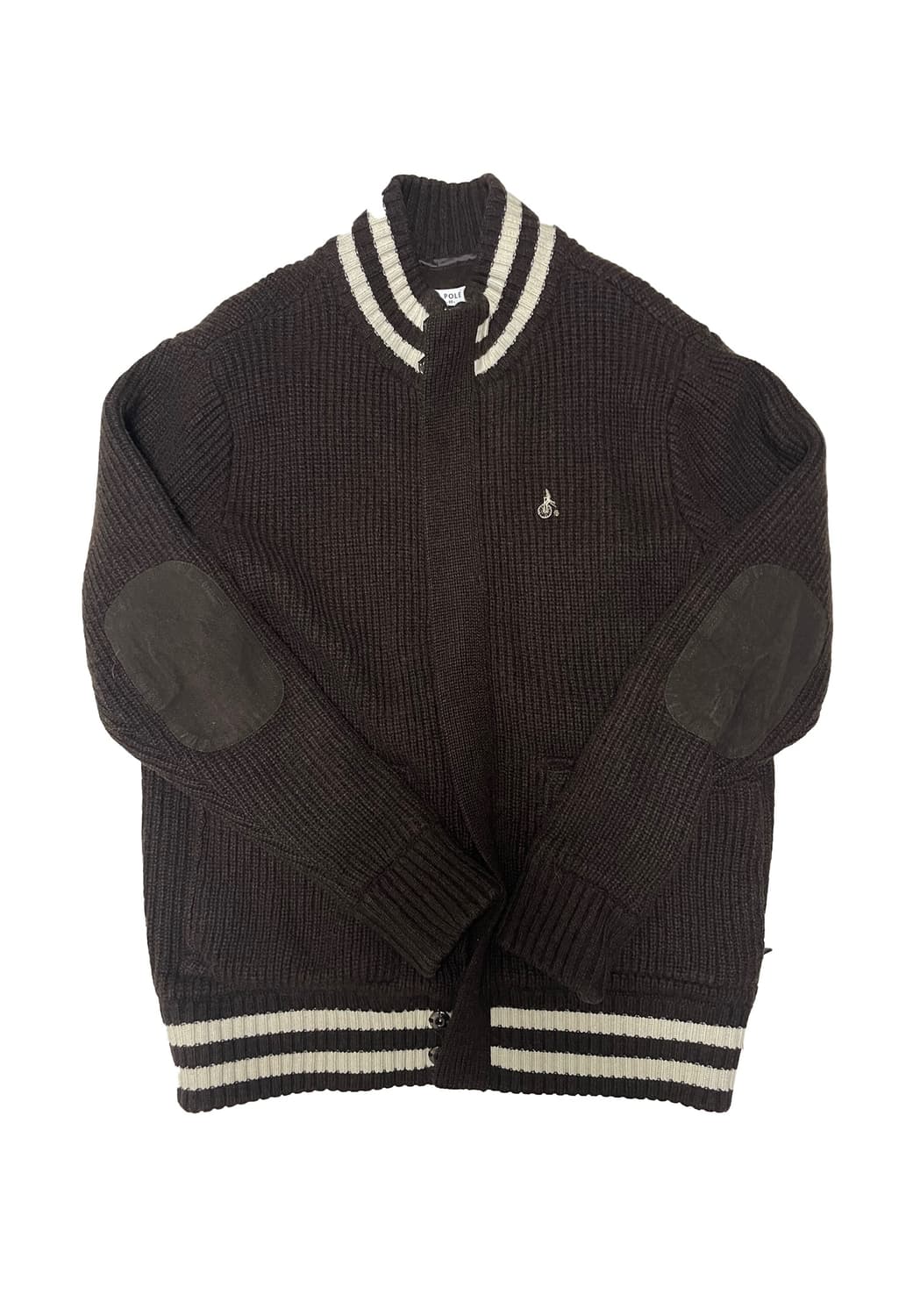 bean pole knit zipup outer 상품이미지1