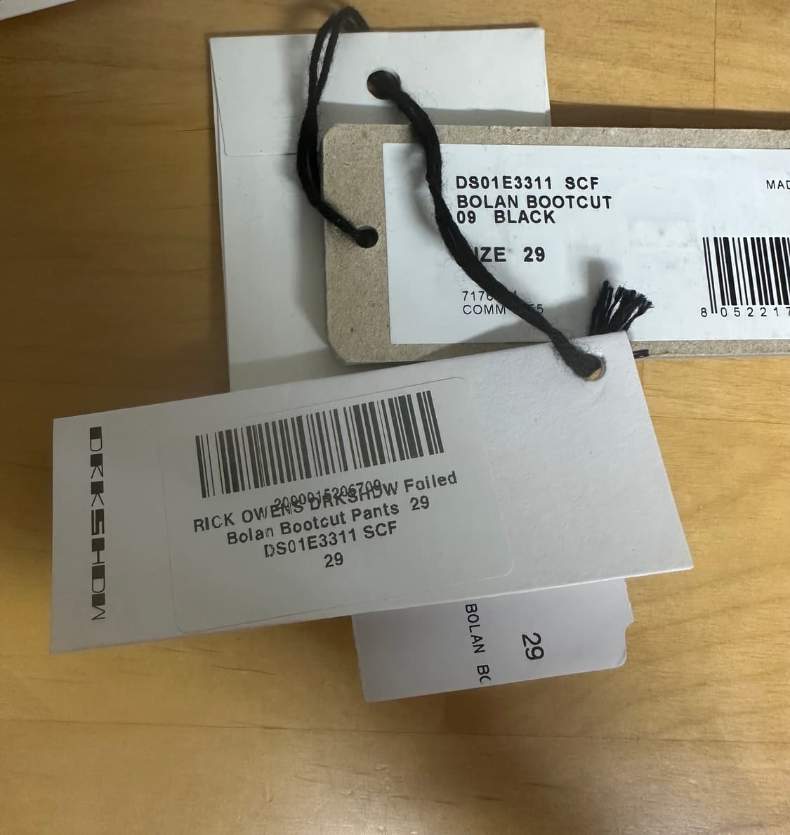 [29] 릭오웬스 볼란부츠컷 scf 상품이미지4