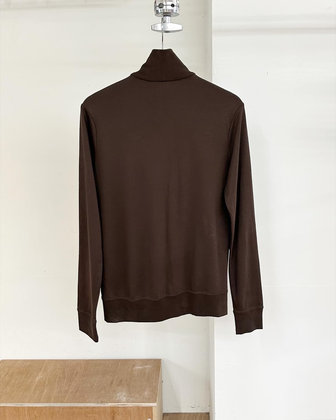 폴로랄프로렌 골프 브라운 하프 집업 티셔츠 상품이미지6