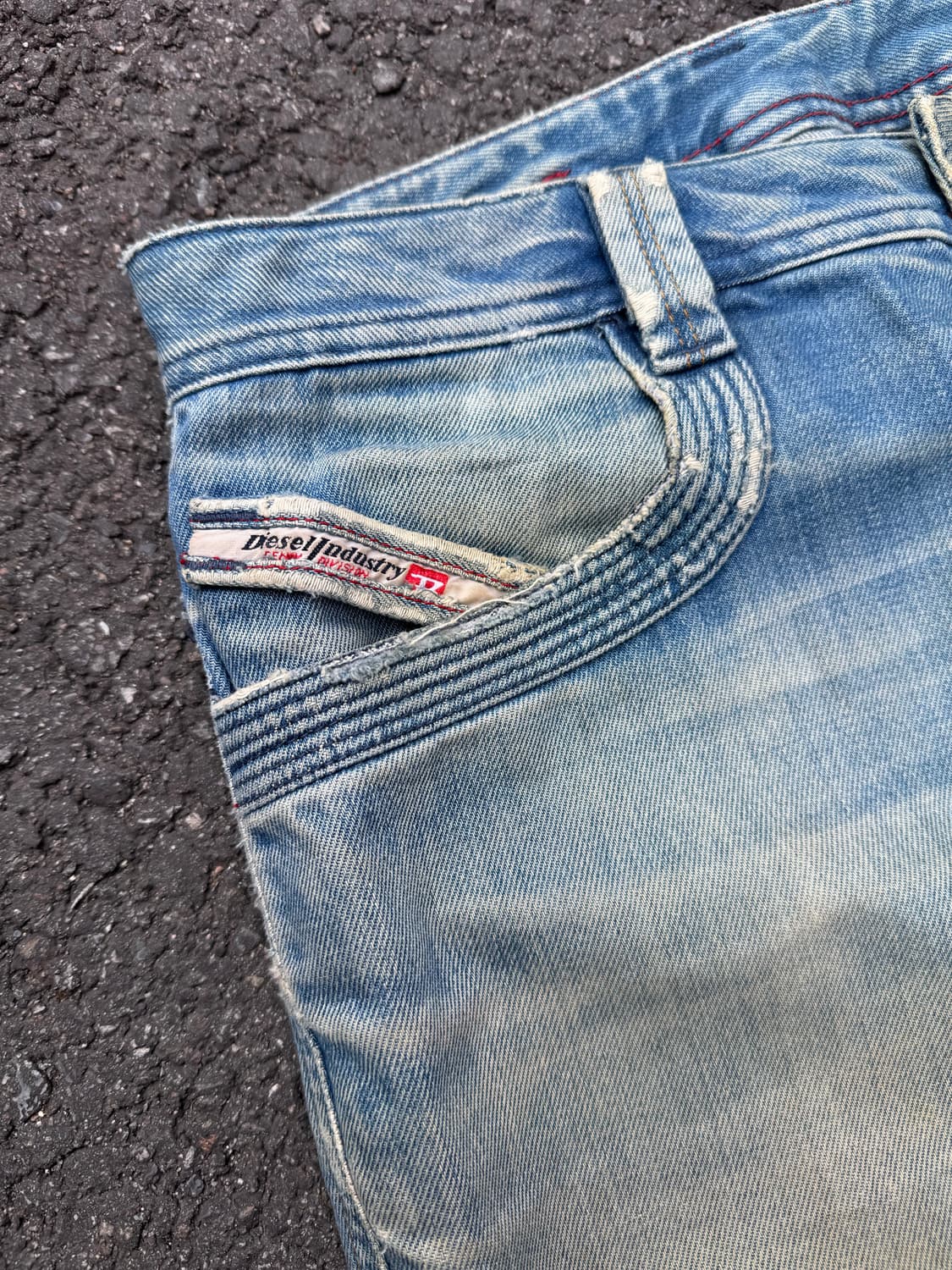 디젤 페이딩 헤비 워싱 데님팬츠  상품이미지6
