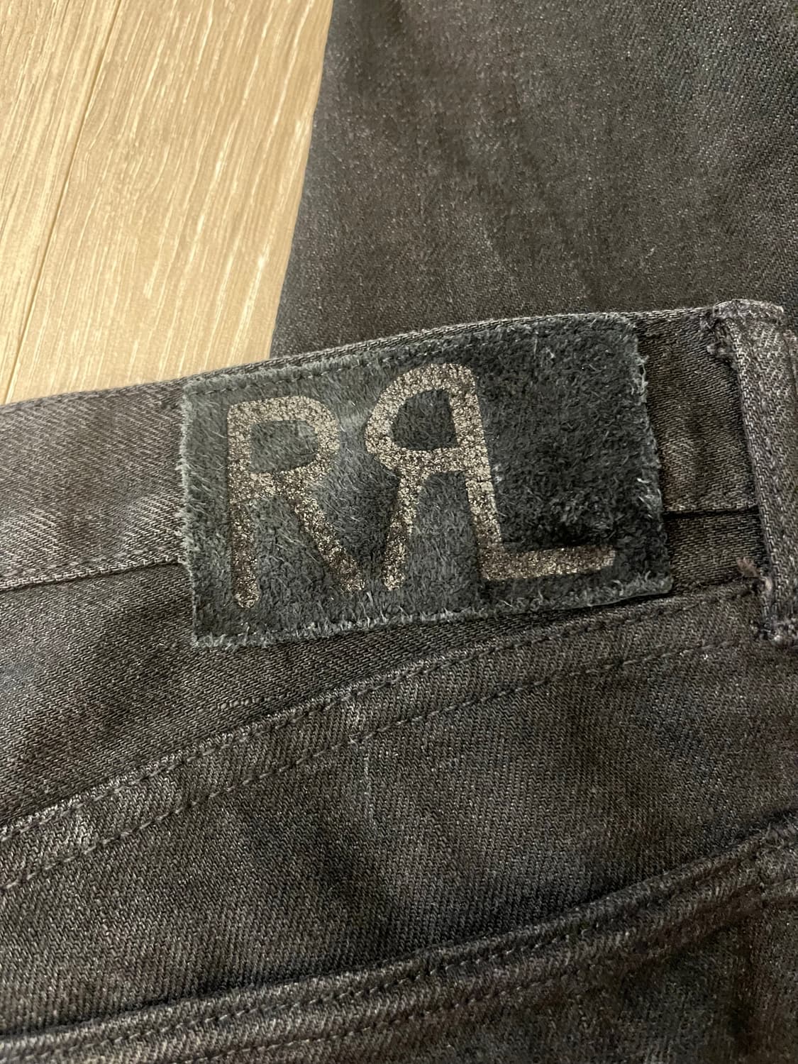 Rrl 로우 스트레이드 블랙 셀비지 상품이미지7