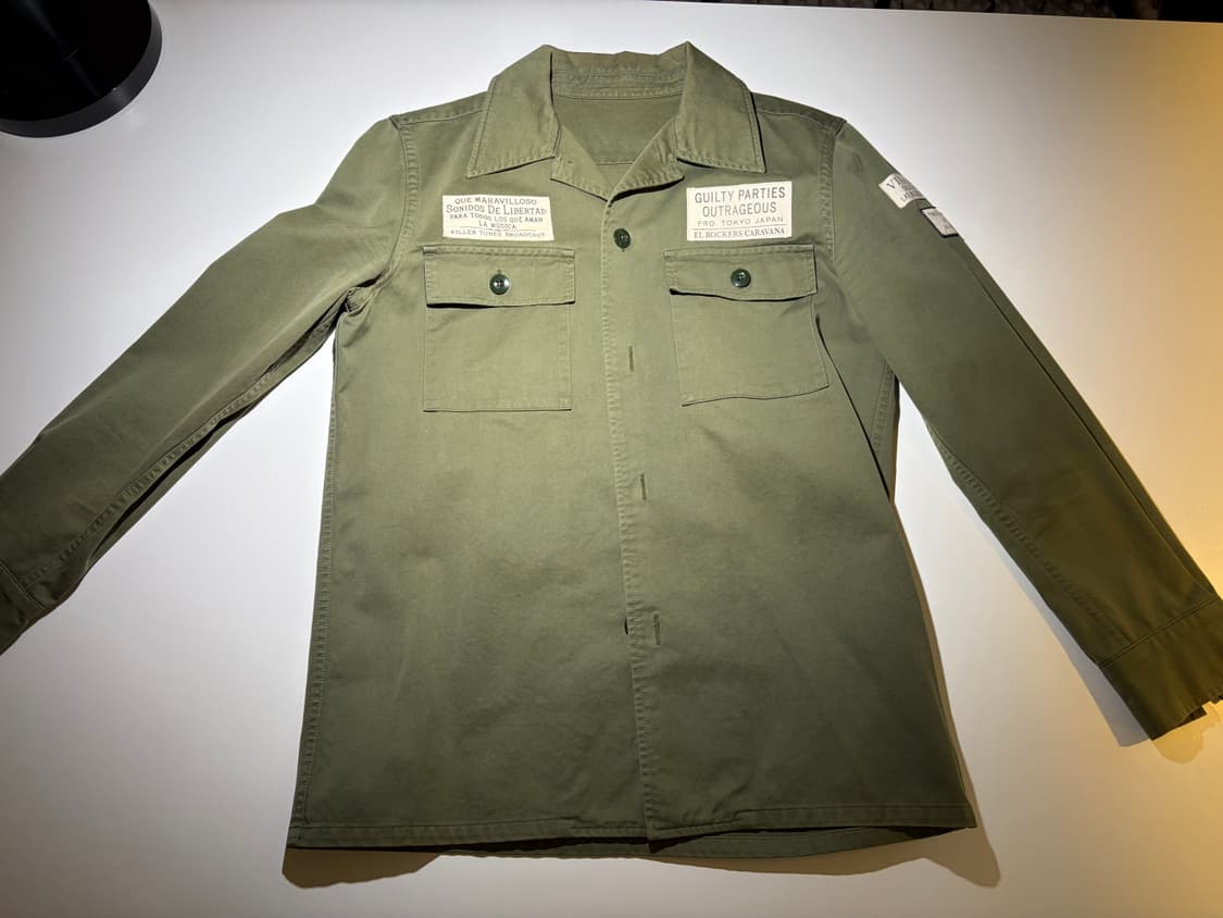 와코마리아 야상셔츠 사이즈 95 상품이미지1