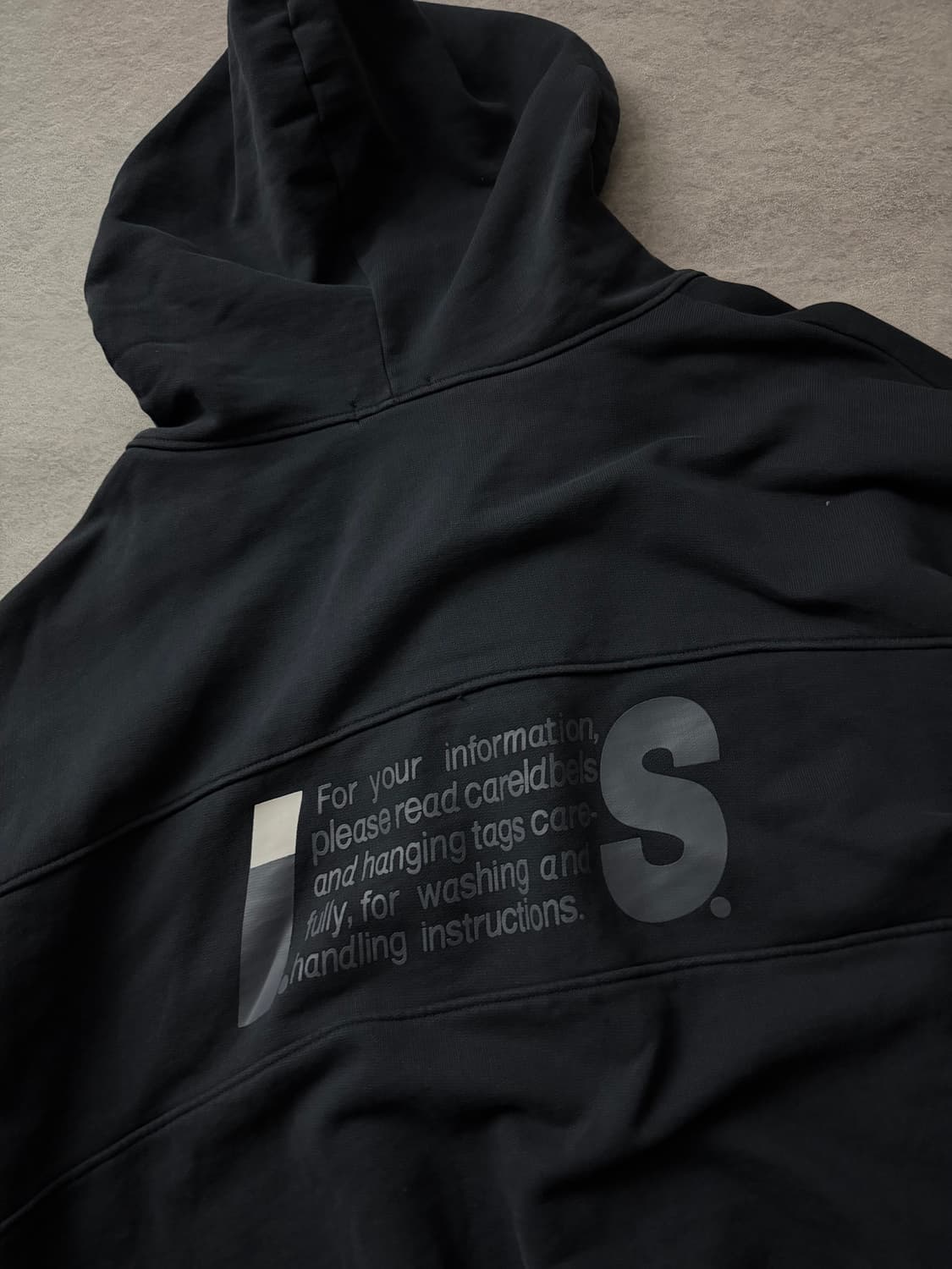 90‘s 이세이미야케 백로고 후드집업 상품이미지4