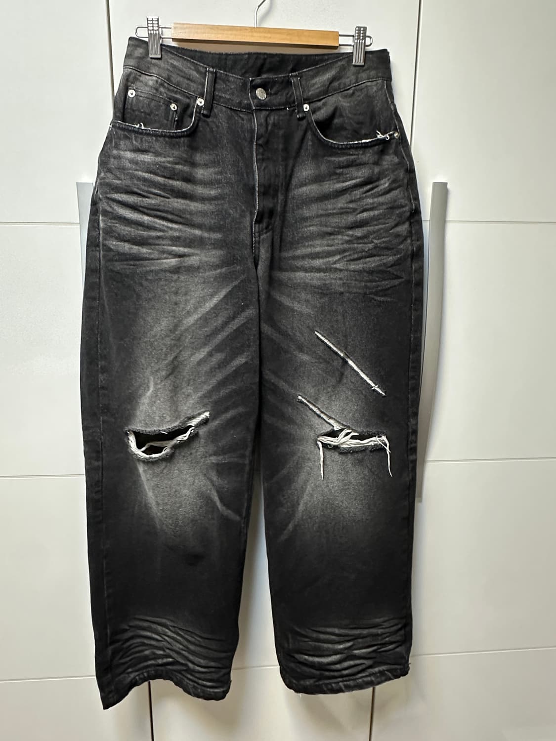 아캄 Embo Washed 데님 팬츠 상품이미지2