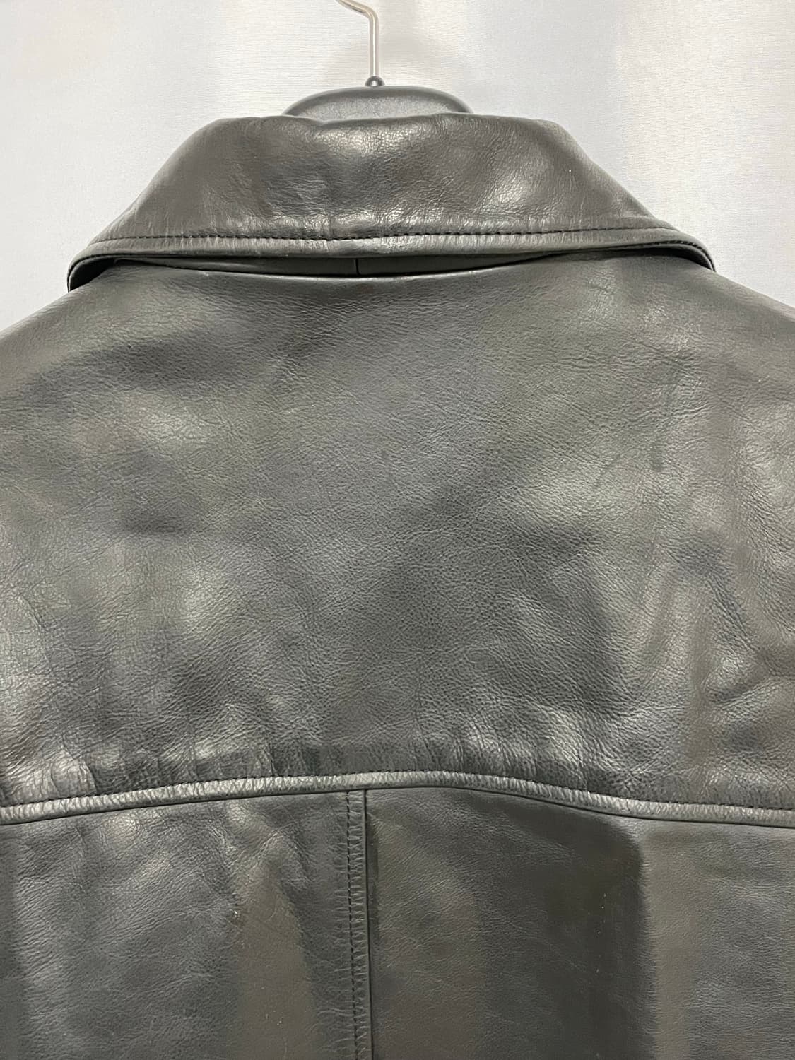 [D.O Archives] 90s 올드갭 레더 카코트 블랙(M) 상품이미지4