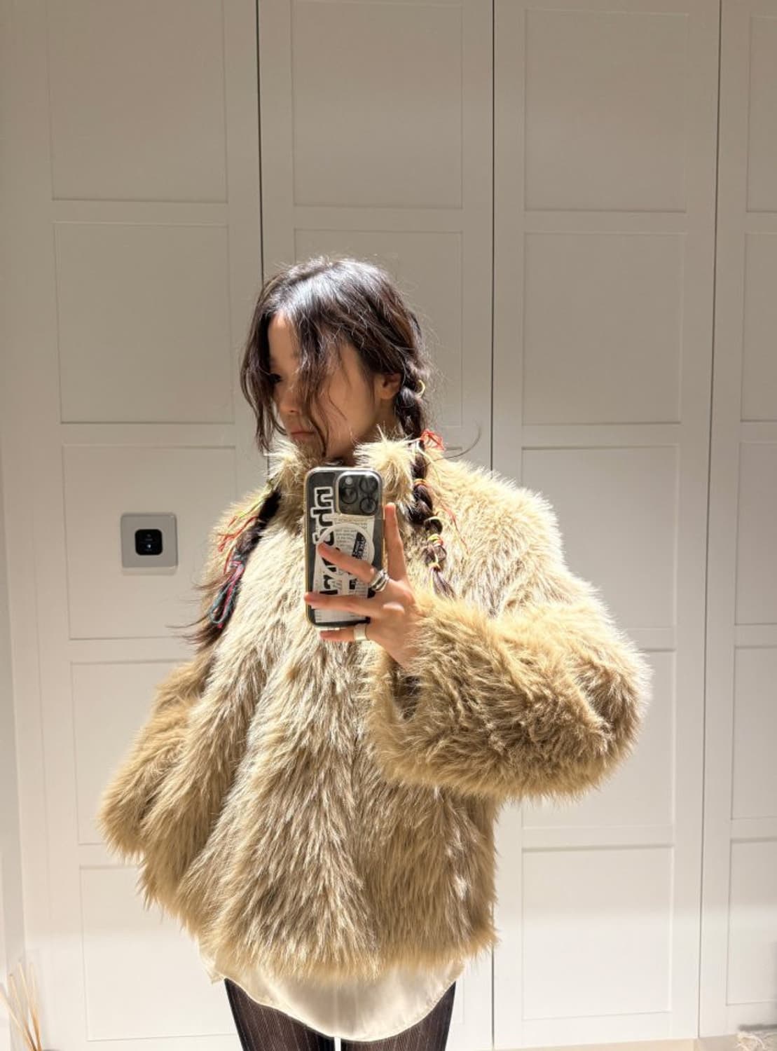 런던플랏 홀리데이 퍼자켓 상품이미지2